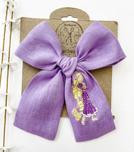 Load image into Gallery viewer, Rapunzel Embroidered Bows