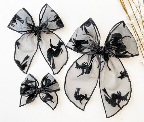 “Wicked” Organza Beloveds - Black Trim - Black Trim