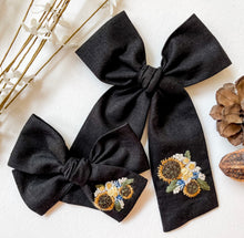 Load image into Gallery viewer, Rustic Charm Embroidered Bows