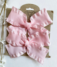 Load image into Gallery viewer, Pigtails Romantic Double Ruffle Bows