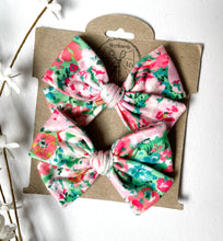 Load image into Gallery viewer, Bright Spring Garden Bows and Headbands