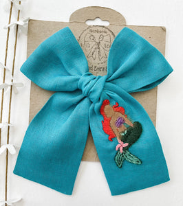 Ariel Embroidered Bows