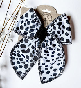 Dalmatian Bows and Headbands