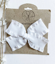 Load image into Gallery viewer, Pastel Handtied Double Ruffle Bows