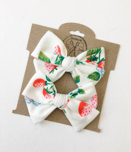 Sweet Berry (Pink) Bows and Headbands