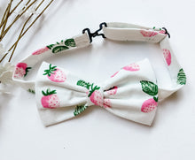 Load image into Gallery viewer, Sweet Strawberry (Red) Bows and Headbands
