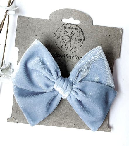 Powder Blue Handtied Bow