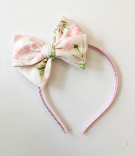 Shifting Floral Dotty Bows and Headbands