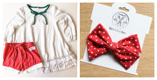 Load image into Gallery viewer, Christmas Lounge Handtied Bow
