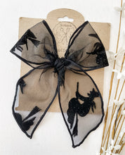 Load image into Gallery viewer, “Wicked” Organza Beloveds - Black Trim - Black Trim