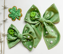 Load image into Gallery viewer, Classic Shamrock Embellished Velvets