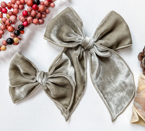 Mushroom Silk Velvet Beloveds