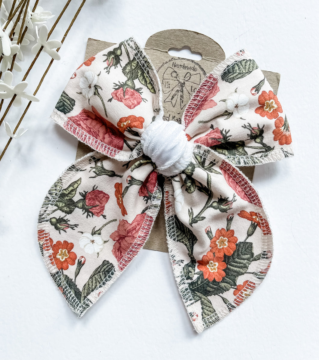 Poppy Bows and Headbands