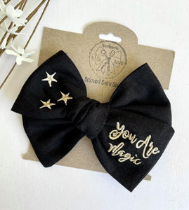 “You Are Magic” Bows and Headbands