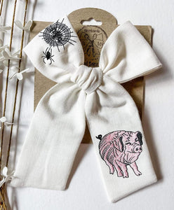 Charlotte’s Web Bows and Headbands