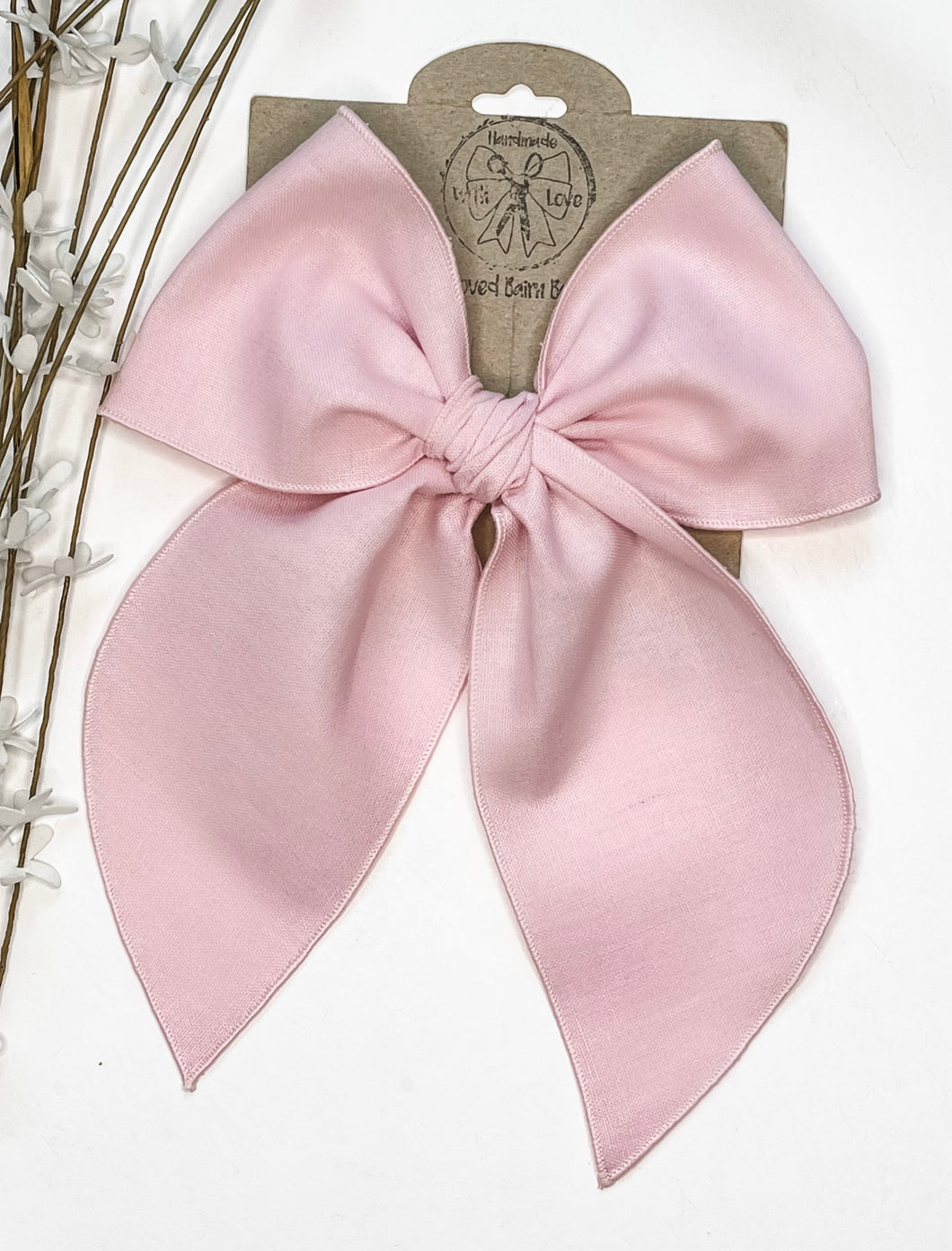 Light Pink Beloved Bows and Headbands