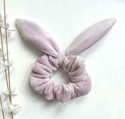 Thistle Velvet Bow Scrunchie