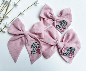 Elephant & Piggie (Pink)Bows and Headbands