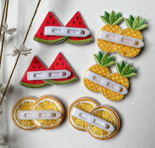 Load image into Gallery viewer, Watermelon Clips + Earrings