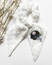 Load image into Gallery viewer, Pittsburgh Steelers Scrunchie &amp; Kacy Bow