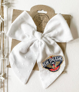 New Orleans Pelicans Scrunchies & Kacy Bow