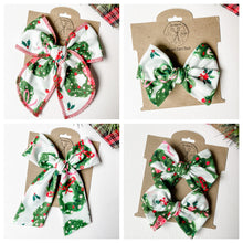 Load image into Gallery viewer, Merry &amp; Bright Bows and Headbands