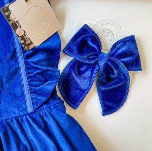 Royal Blue Kali Velvet
