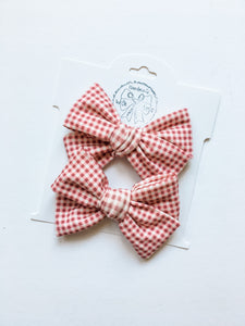 Home for the Holidays Handtied and Vintage style Bows