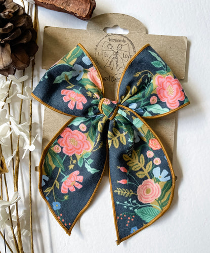 Floral Vines Beloved Bows and Headbands
