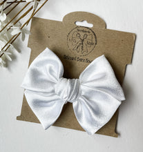 Load image into Gallery viewer, Satin Handtied Bows and Headbands