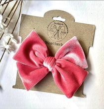 Load image into Gallery viewer, Mamey Handtied Bows and Headbands