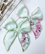 Load image into Gallery viewer, Peony Pinafore Beloved Bows and Headbands