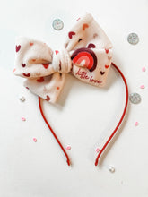 Load image into Gallery viewer, Little Love Handtied Velvet Bows and Headbands