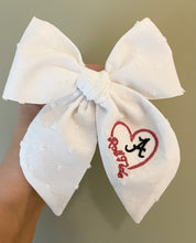 Load image into Gallery viewer, Roll Tide Scrunchie &amp; Kacy Bow