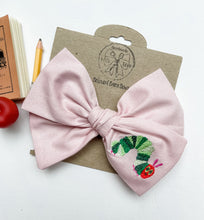 Load image into Gallery viewer, Hungry Caterpillar Handtied Bows